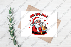 Funny Christmas Santa Ho Ho Hold My Beer Product Image 3