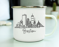Boston Minimalism Line Drawing Product Image 2