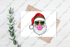 Santa Christmas Bubble PNG, Funny Santa Product Image 3
