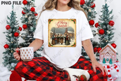 Retro Christmas Quotes Labels Sublimation Product Image 3