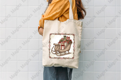 Vintage Christmas Labels PNG Product Image 3