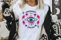 Pink Halloween Galaxy PNG Sublimation Product Image 3