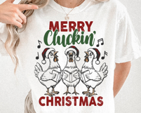 Merry Cluckin&#039; Christmas SVG PNG File Product Image 4