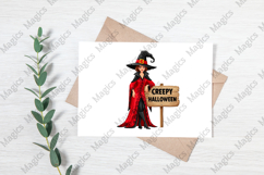 Halloween Cauldron Witch PNG Product Image 3
