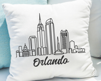 Orlando Minimalism Line Drawing Product Image 2