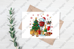 Christmas wine glasses png Product Image 3