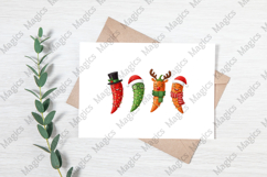 Christmas Chili Pepper PNG Product Image 3