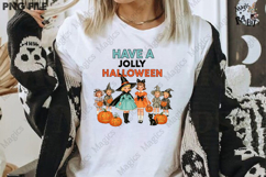Vintage Halloween Kids PNG Sublimation Product Image 3