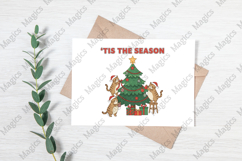 Retro Christmas Kids PNG Product Image 3