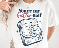 You're My Butter Half SVG PNG File Product Image 4
