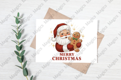 Merry Christmas PNG, Retro Christmas PNG Product Image 3
