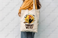 Vintage Halloween Witch PNG Sublimation Product Image 3