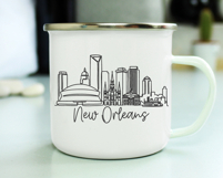 New Orleans Minimalism Line Drawing Product Image 2