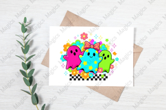 Halloween Ghost Neon Png Product Image 3