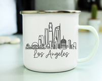 Los Angeles Minimalism Line Drawing Product Image 2