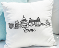 Rome Minimalism Line Drawing Product Image 2