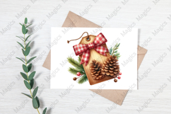 Vintage Wooden Autumn Tags Clipart Product Image 3
