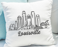 Louisville Minimalism Line Drawing Product Image 2