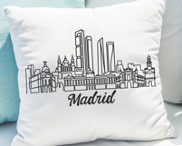 Madrid Minimalism Line Drawing Product Image 2