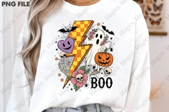 Retro Halloween PNG Sublimation Product Image 3