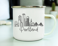 Portland Minimalism Line Drawing Product Image 2