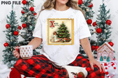 Retro Christmas Quotes Labels Sublimation Product Image 3
