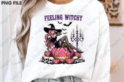 Halloween Witch PNG Sublimation Product Image 3
