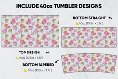 Christmas Tumbler Wrap Design, tumbler sublimation 20oz 30oz Product Image 3