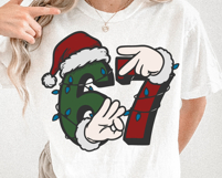 Christmas Six Seven 67 Hands SVG PNG File Product Image 4