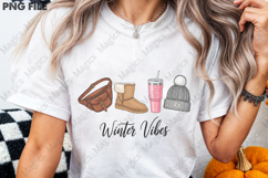 Winter Vibes Sublimation Product Image 3
