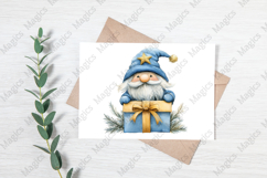 Watercolor Festive Gnomes Collection Clipart Product Image 3