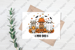 Spooky Halloween Highland Cow Png Product Image 3