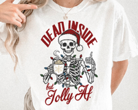 Dead Inside But Jolly Af SVG PNG File Product Image 4
