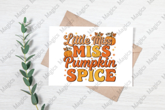 Little Miss Pumpkin Spice, Cute Fall PNG Product Image 3