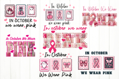 In October We wear Pink Sublimation Bundle PNG Product Image 4