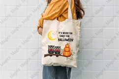 Vintage Halloween Owl PNG Sublimation Product Image 3