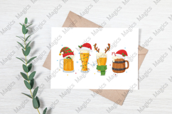 Merry Christmas Beers Png Product Image 3