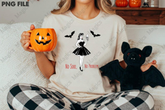 Halloween Pin-up Girl Ice Cream PNG Product Image 3