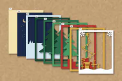 3D Layered Christmas Tree SVG Product Image 5
