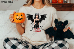 Halloween Pin-up Girl Devil PNG Product Image 3