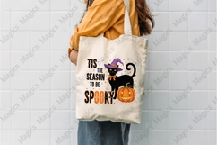 Vintage Halloween Cat PNG Sublimation Product Image 3