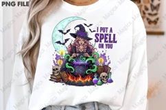 Halloween Witch PNG Sublimation Product Image 3