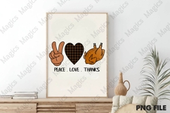 Peace Love Pumpkin Thanks Product Image 3
