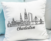 Charleston Minimalism Line Drawing Product Image 2