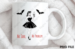 Halloween Pin-up Girl Ice Cream PNG Product Image 4