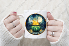 Halloween Stained Glass Coasters clipart Product Image 4