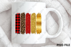 Sublimation Background | Brushstroke Christmas Sublimation Product Image 4