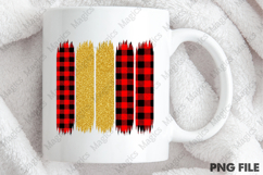 Sublimation Background | Brushstroke Christmas Sublimation Product Image 4