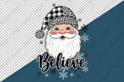 Christmas Believe Santa Claus Png Product Image 4