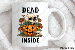 Vintage Halloween Dead PNG Sublimation Product Image 4